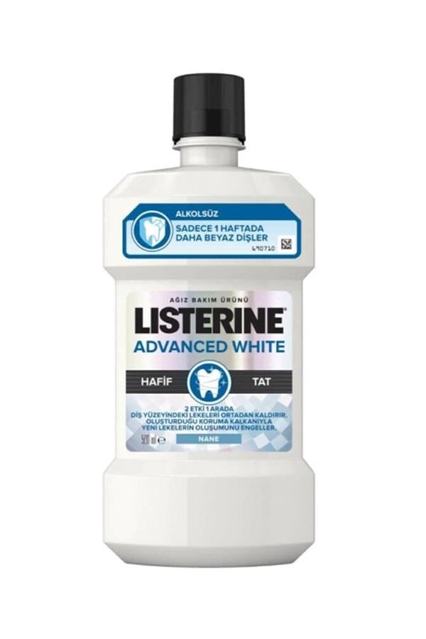 Listerine Advanced White Hafif Tat 500 ml