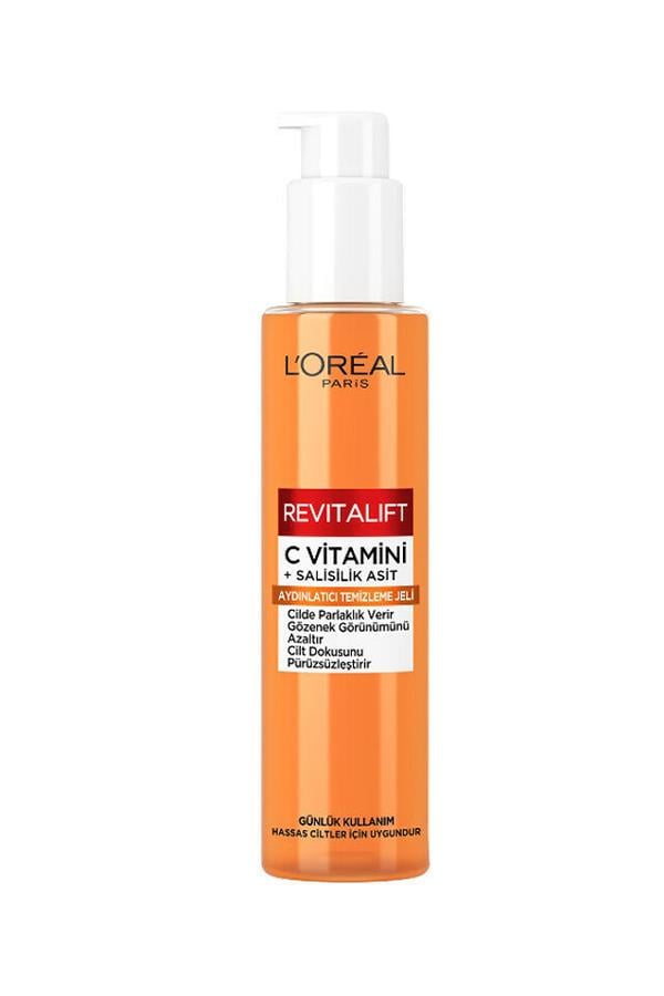 L'Oreal Paris Revitalift Clinical [C vitamini + Salisilik Asit], Aydınlatıcı ve Gözenek Karşıtı Köpük Temizleyici