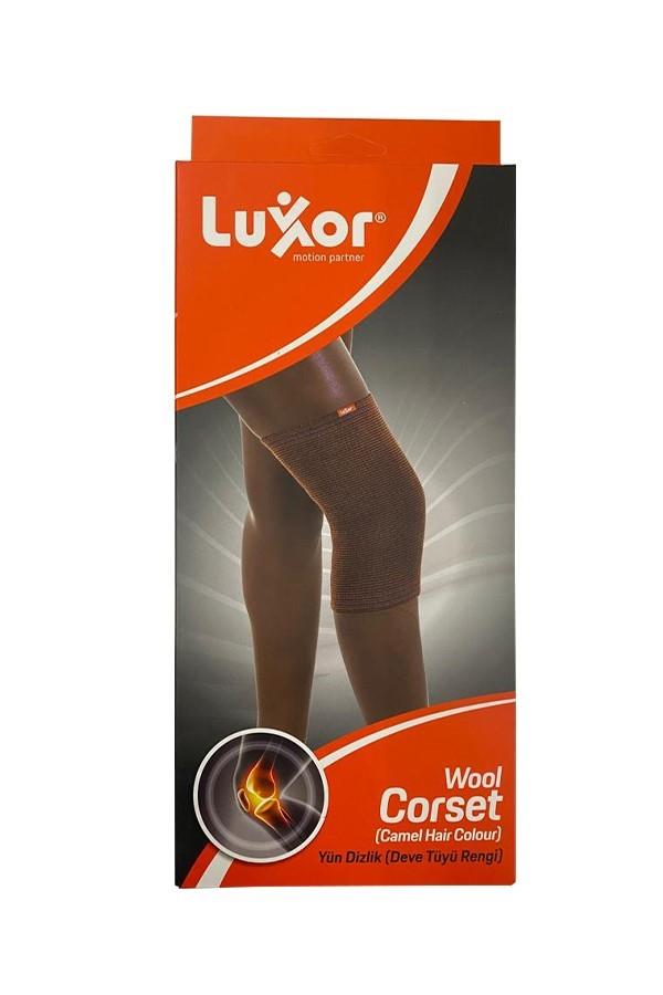 Luxor 226 Deve Tüyü Rengi Yün Dizlik - Large
