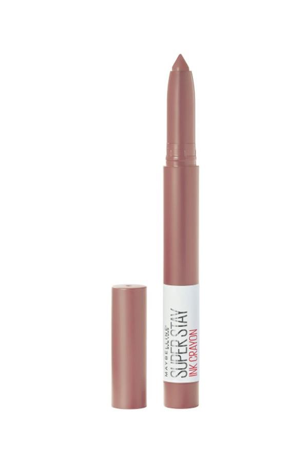 Maybelline New York Super Stay Ink Crayon Kalem Mat Ruj - 10 Trust Your Gut