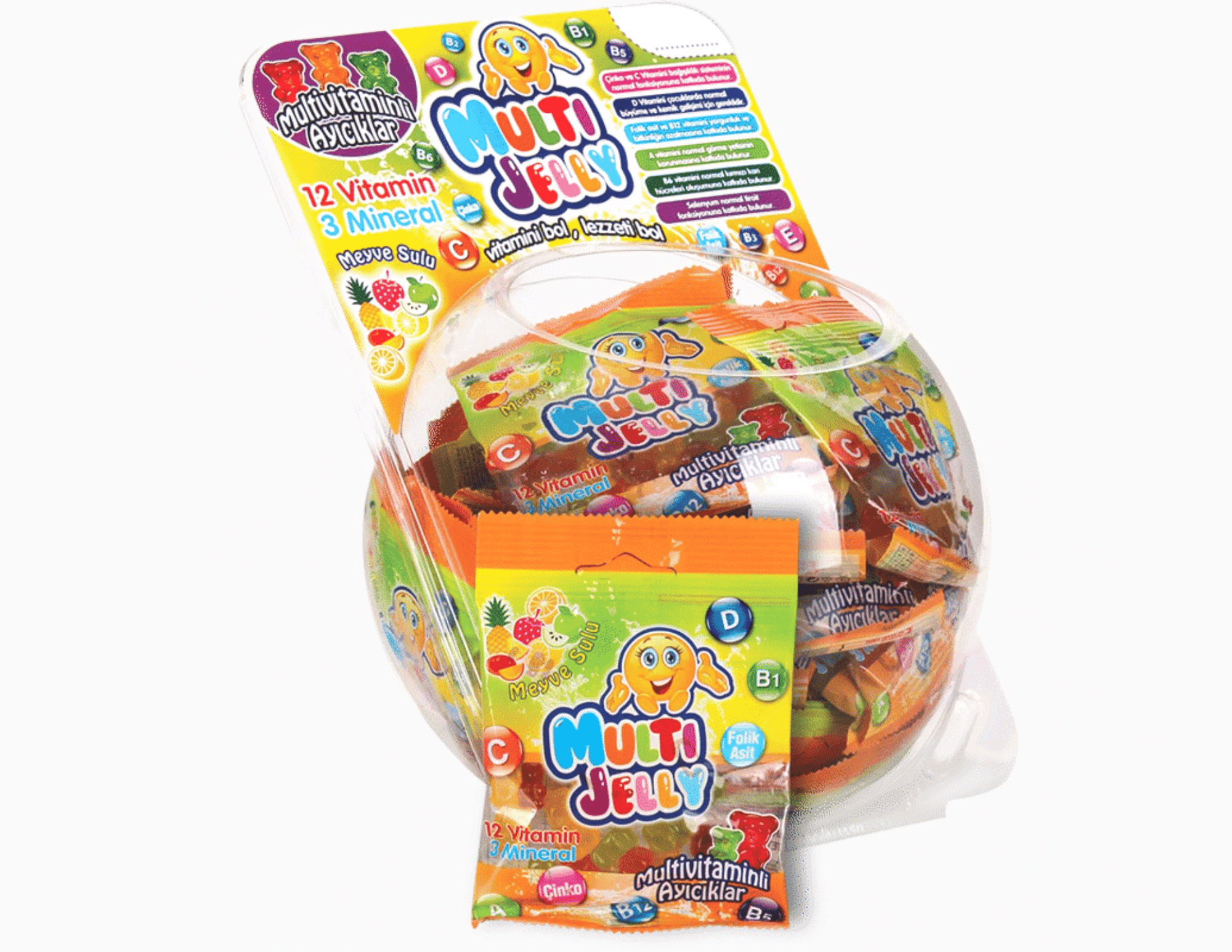 Multi Jelly Jelibon 40'lı