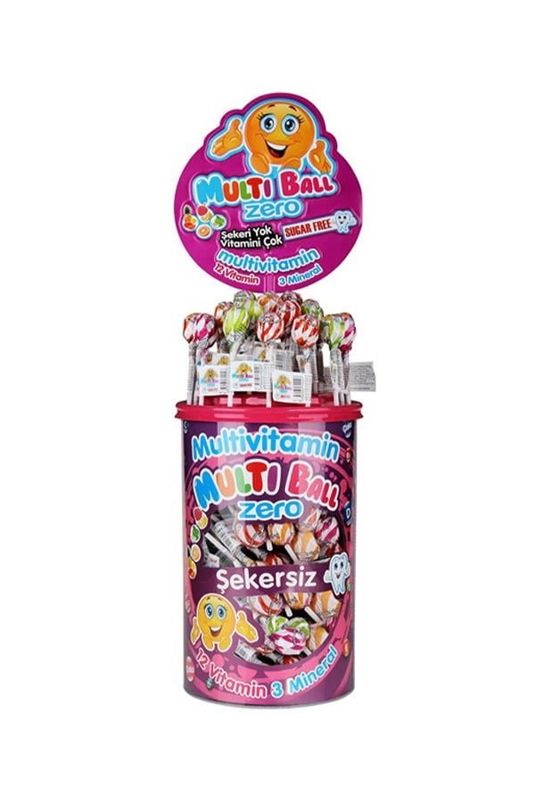 Multiball Lolipop Multivitamin Zero 150'li Paket