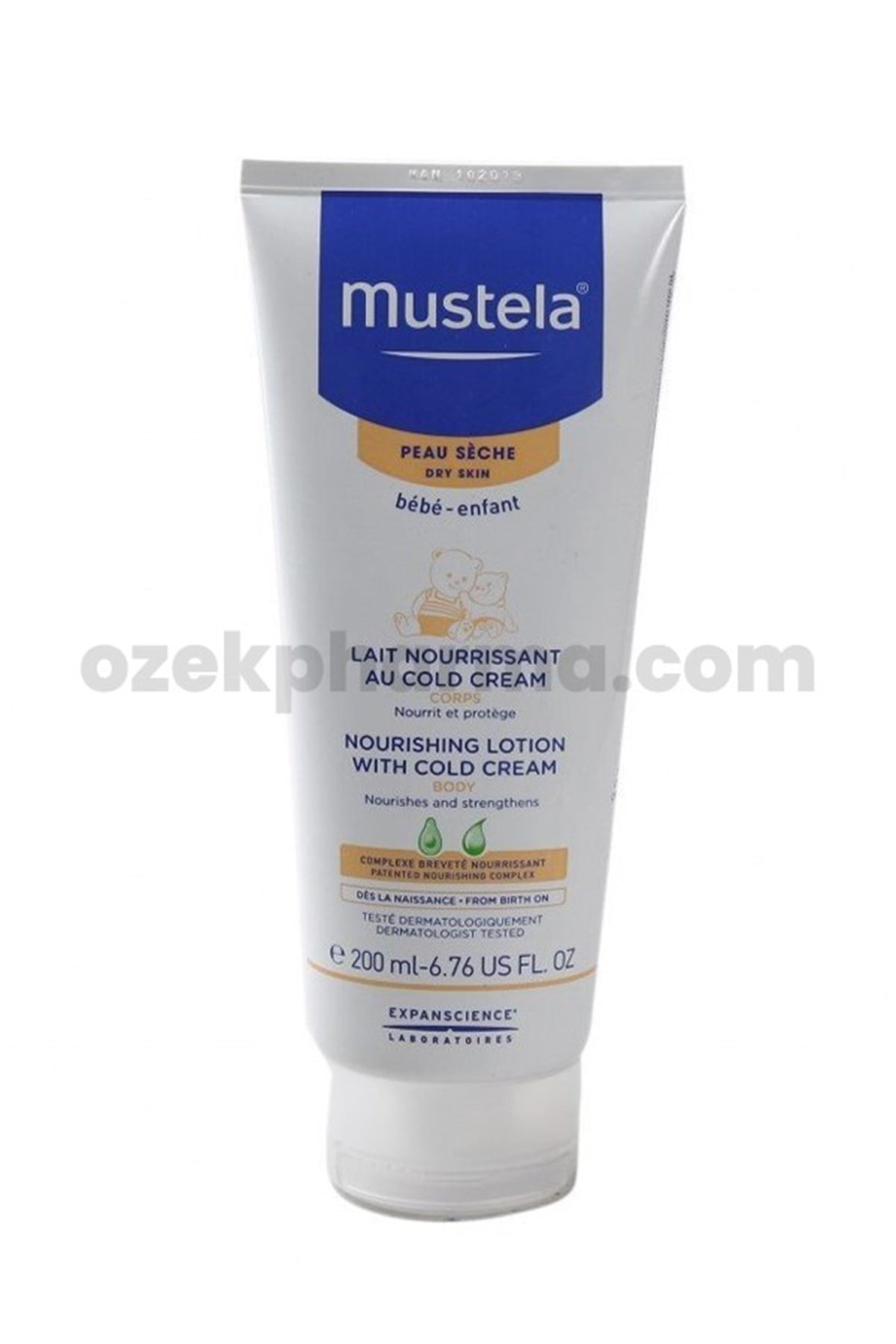 Mustela Cold Cream İçeren Besleyici Vücut Losyonu 200 ml