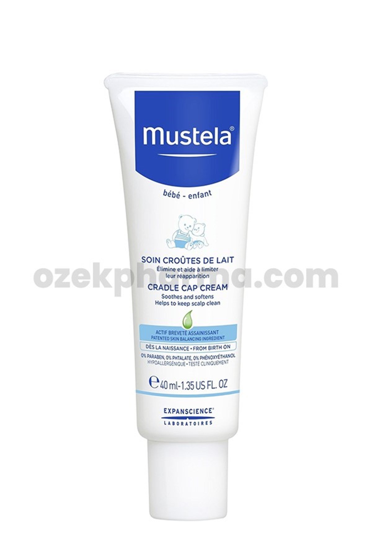 Mustela Cradle Cap Cream 40 ml-Konak Kremi