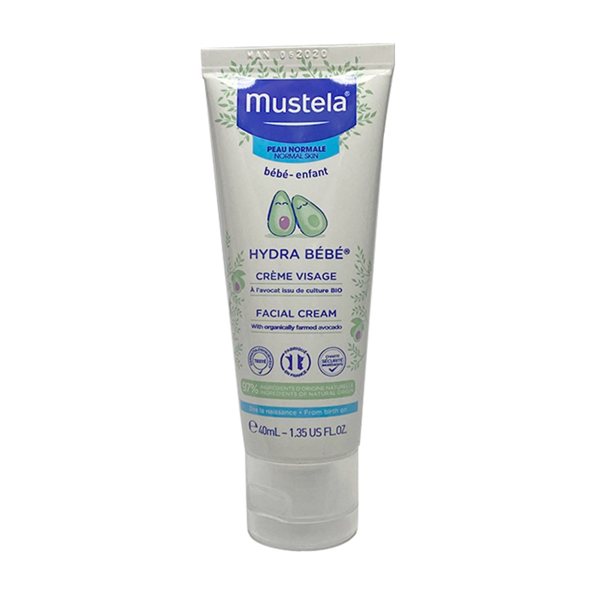 Mustela Hydra Bebe Yüz Kremi 40 ml