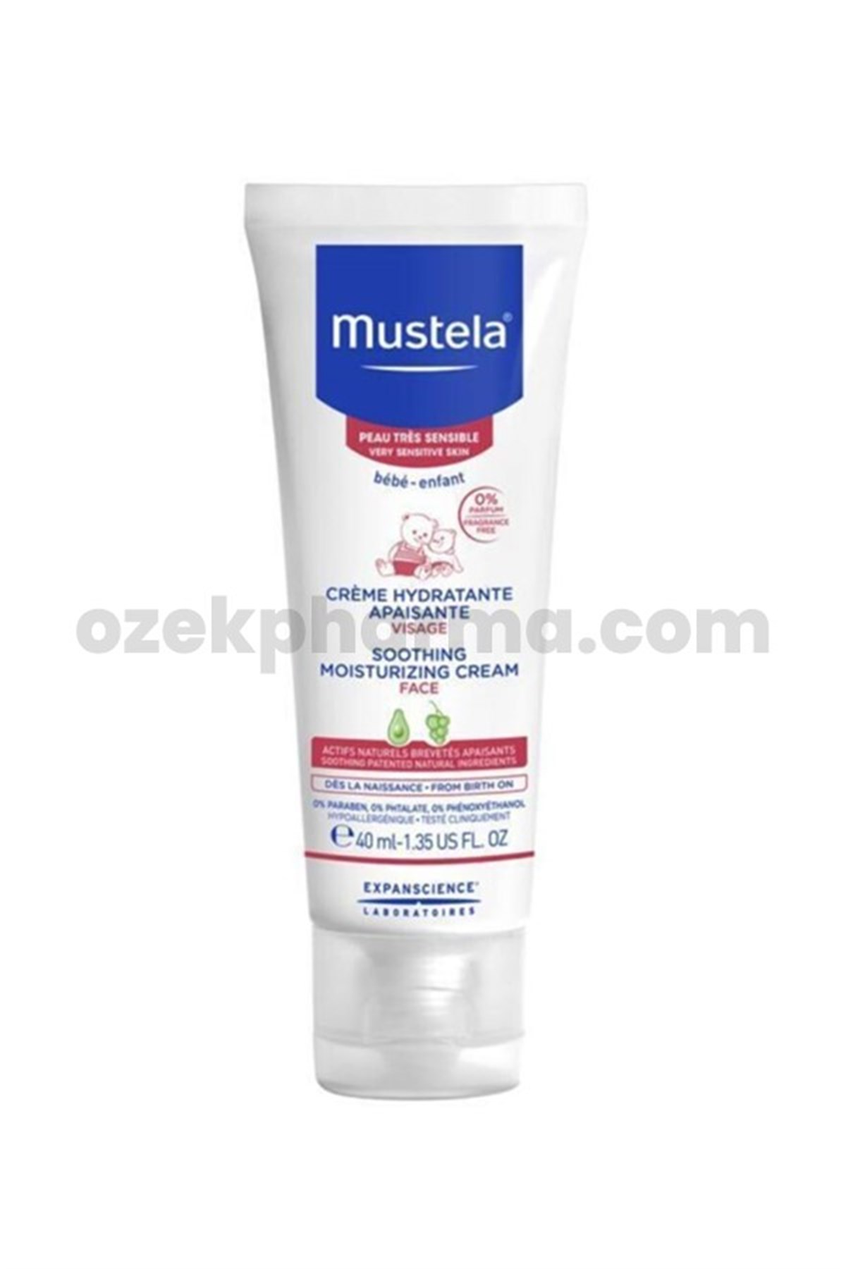 Mustela Soothing Moisturizing Cream 40 ml
