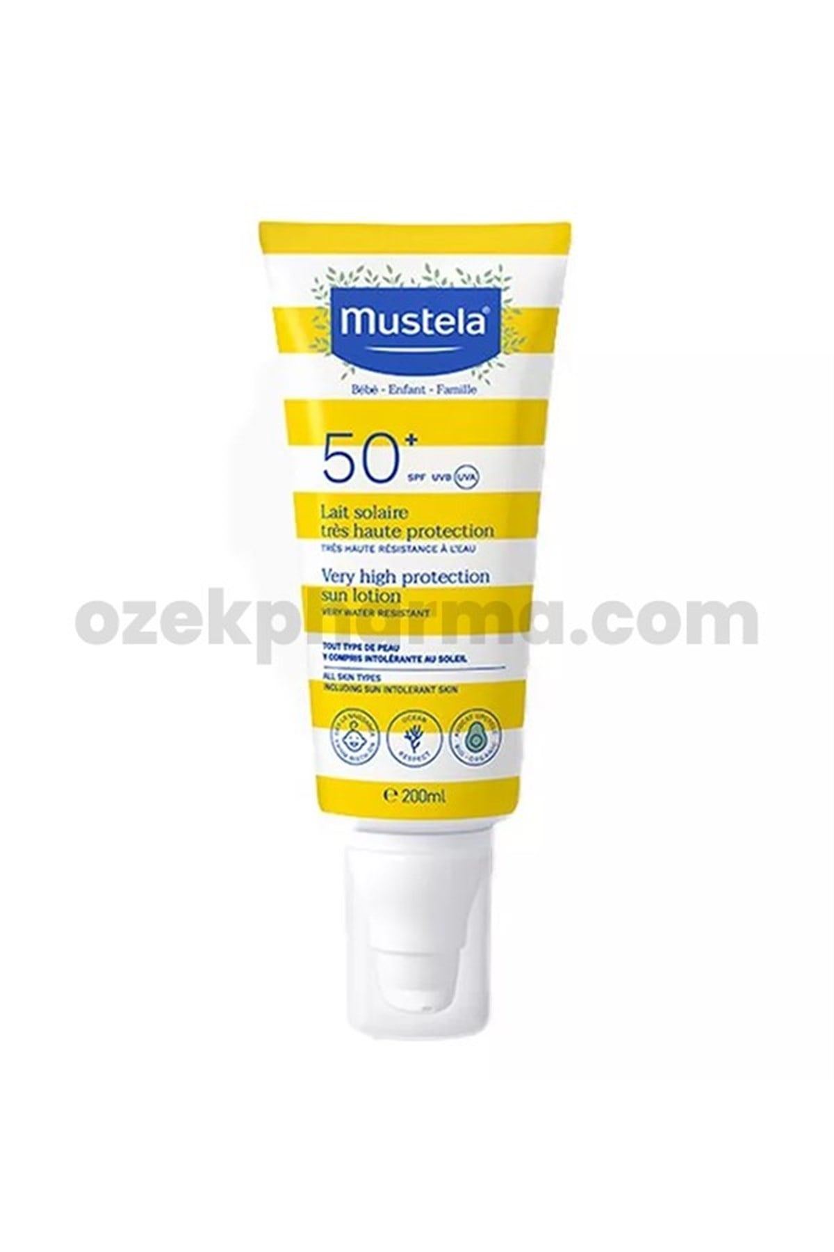 Mustela Very High Protection Sun Lotion SPF 50+ 200 ml