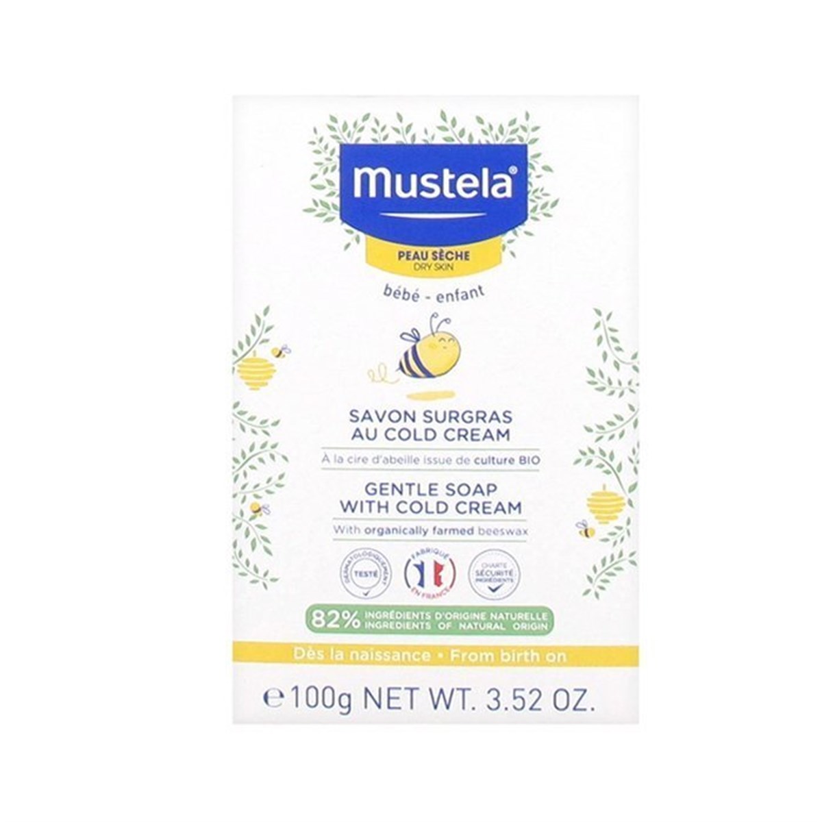 Mustela Yüz ve Vucut İçin Sabun 100 g