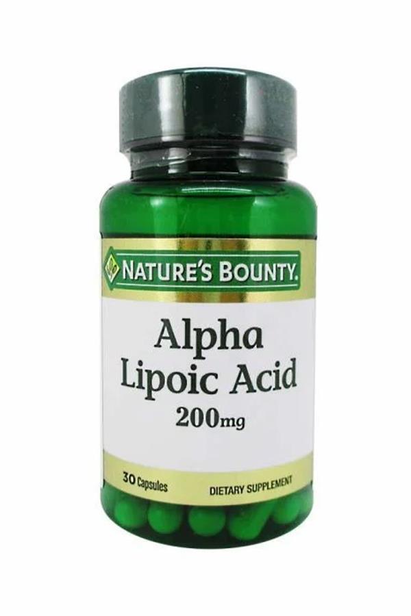 Nature's Bounty Alpha Lipoic Acid 200 mg 30 Kapsül