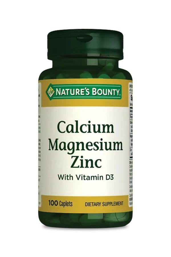 Nature's Bounty Calcium Magnesium Zinc 100 Kaplet