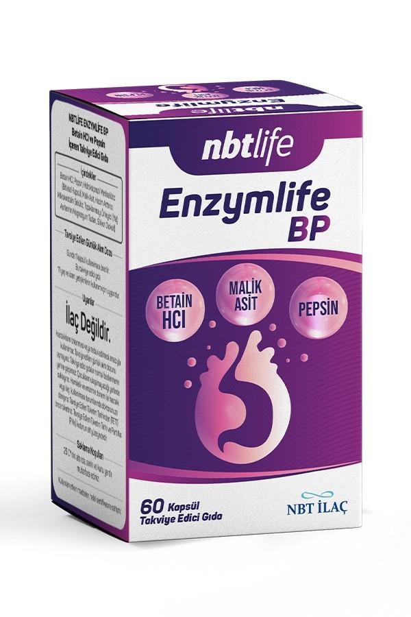 NBT Life Enzymlife BP 60 Kapsül