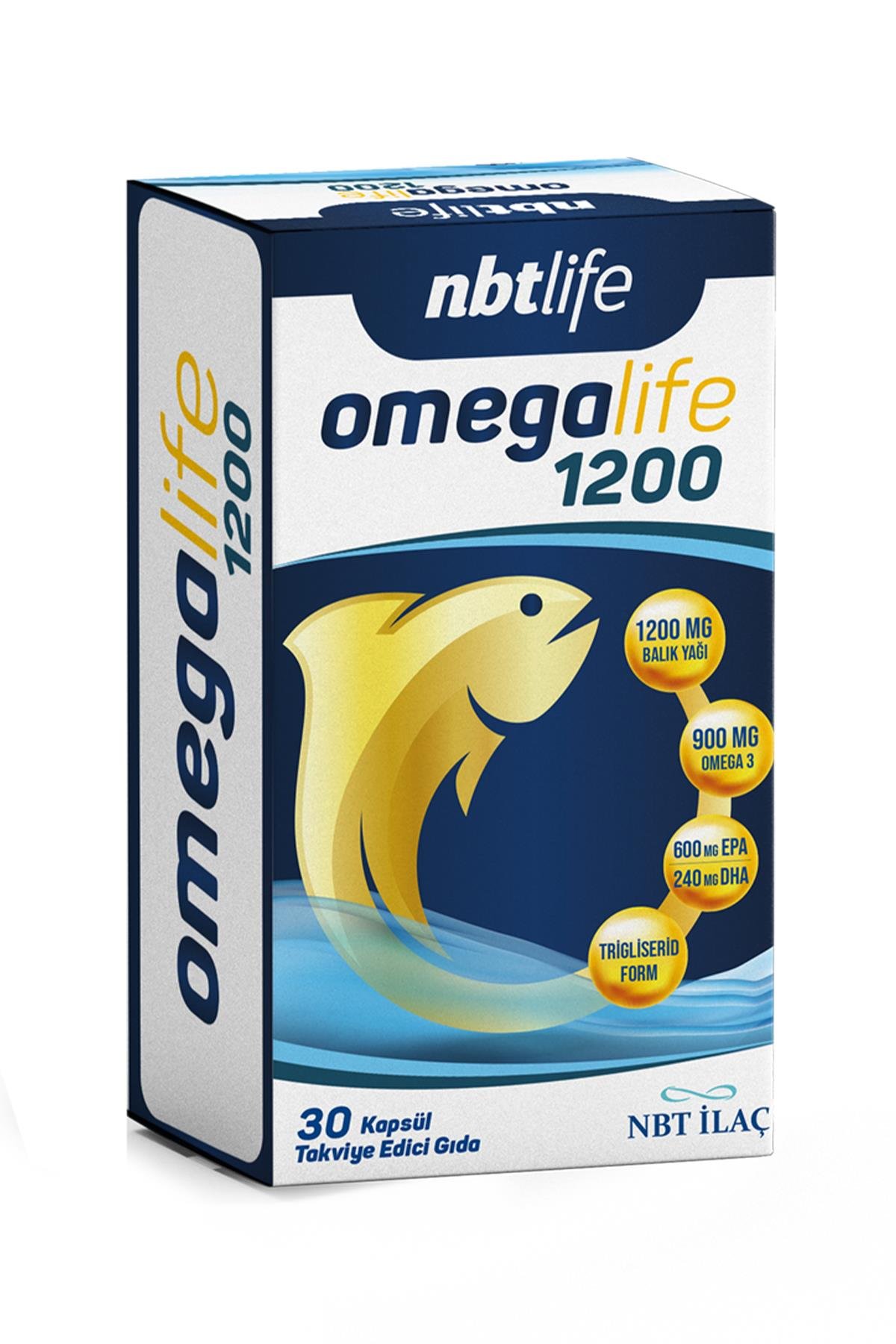 Nbtlife Omegalife 1200 30 Kapsül
