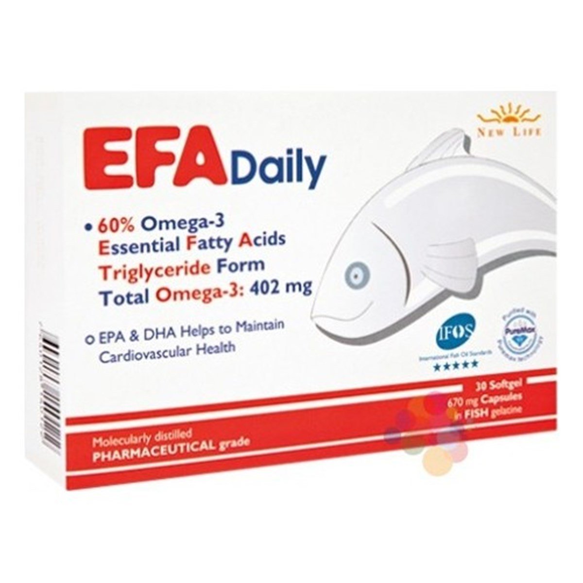 New Life EFA Daily 30 kapsül
