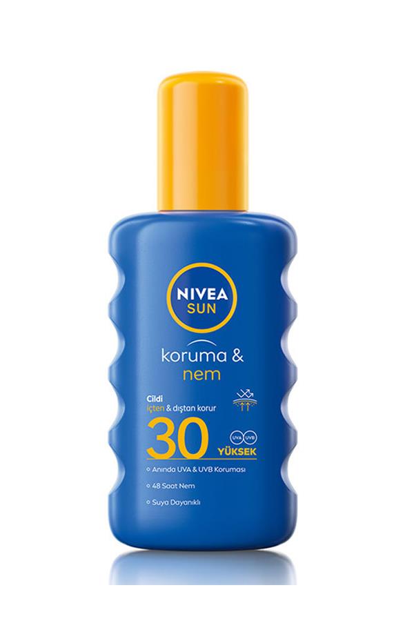 Nivea Sun Koruma & Nem SPF30+ Güneş Spreyi 200 ml