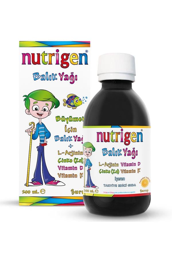 Nutrigen Balık Yağı Şurup 200 ml
