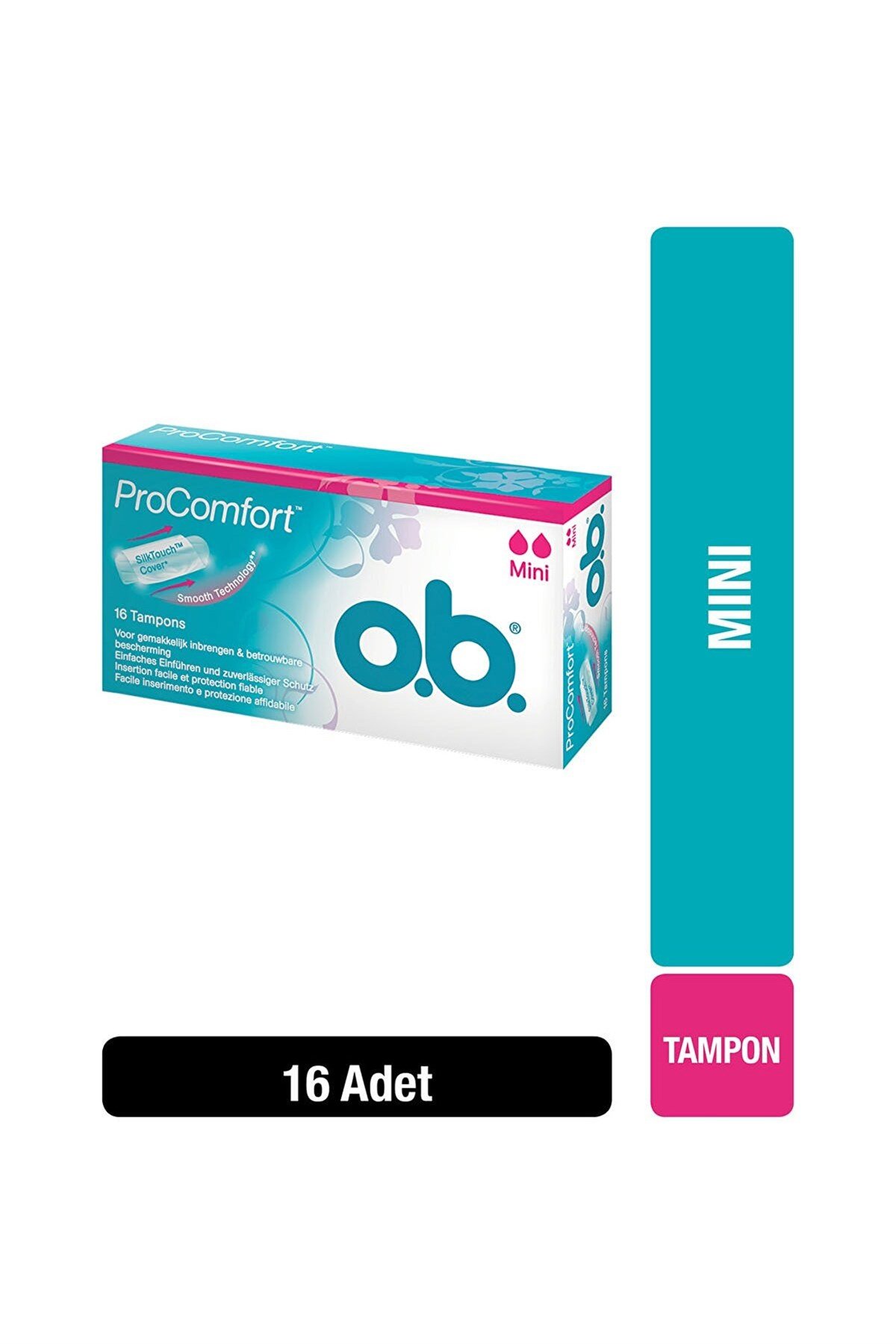 O.B. ProComfort Mini Tampon 16'lı