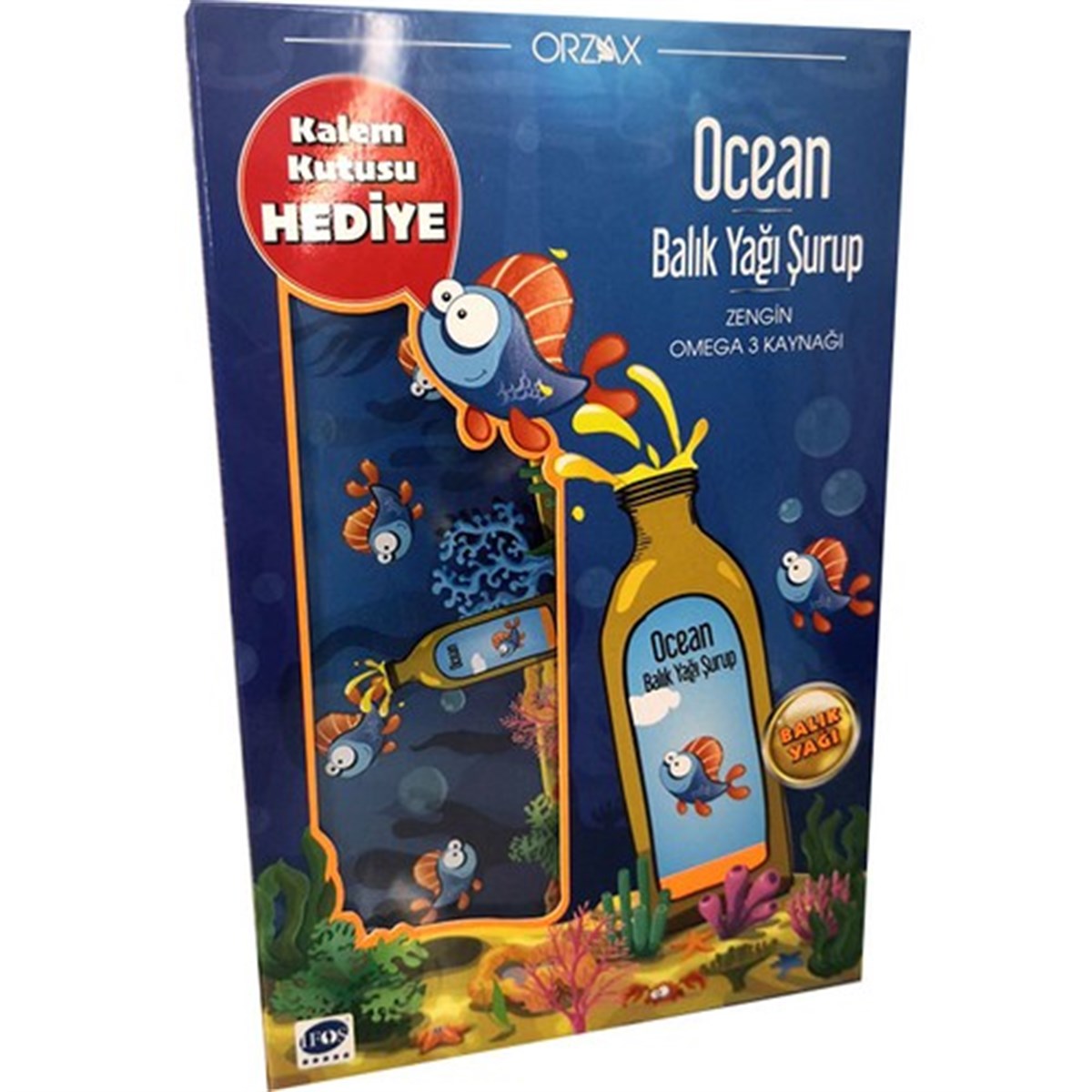 Ocean Balık Yağı Şurup 150 ml - Kalem Kutusu Hediyeli