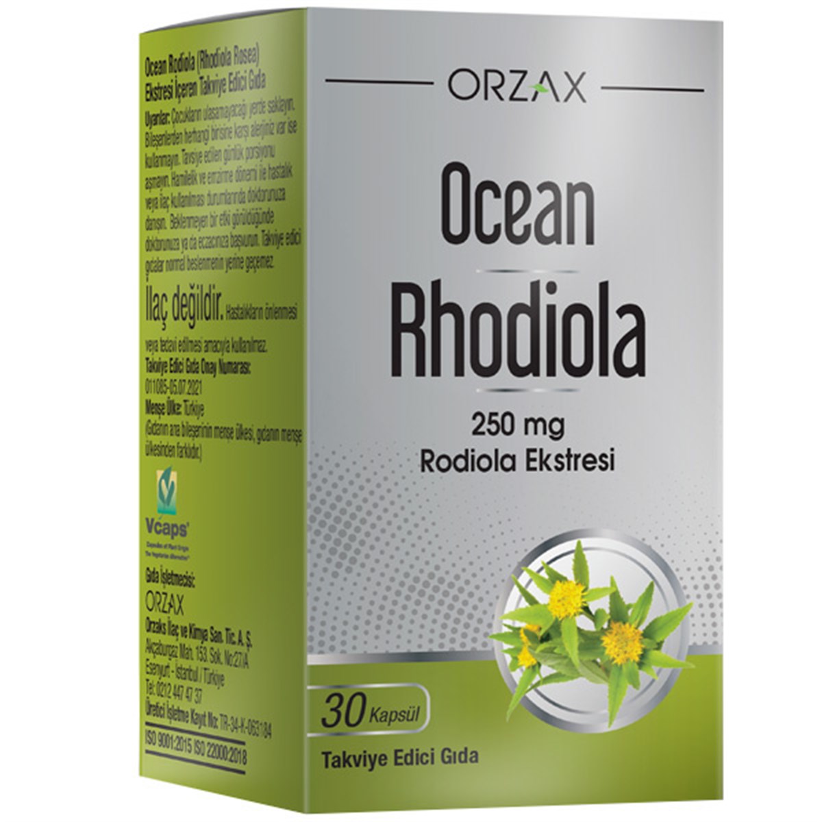 Ocean Rhodiola 30 Kapsül