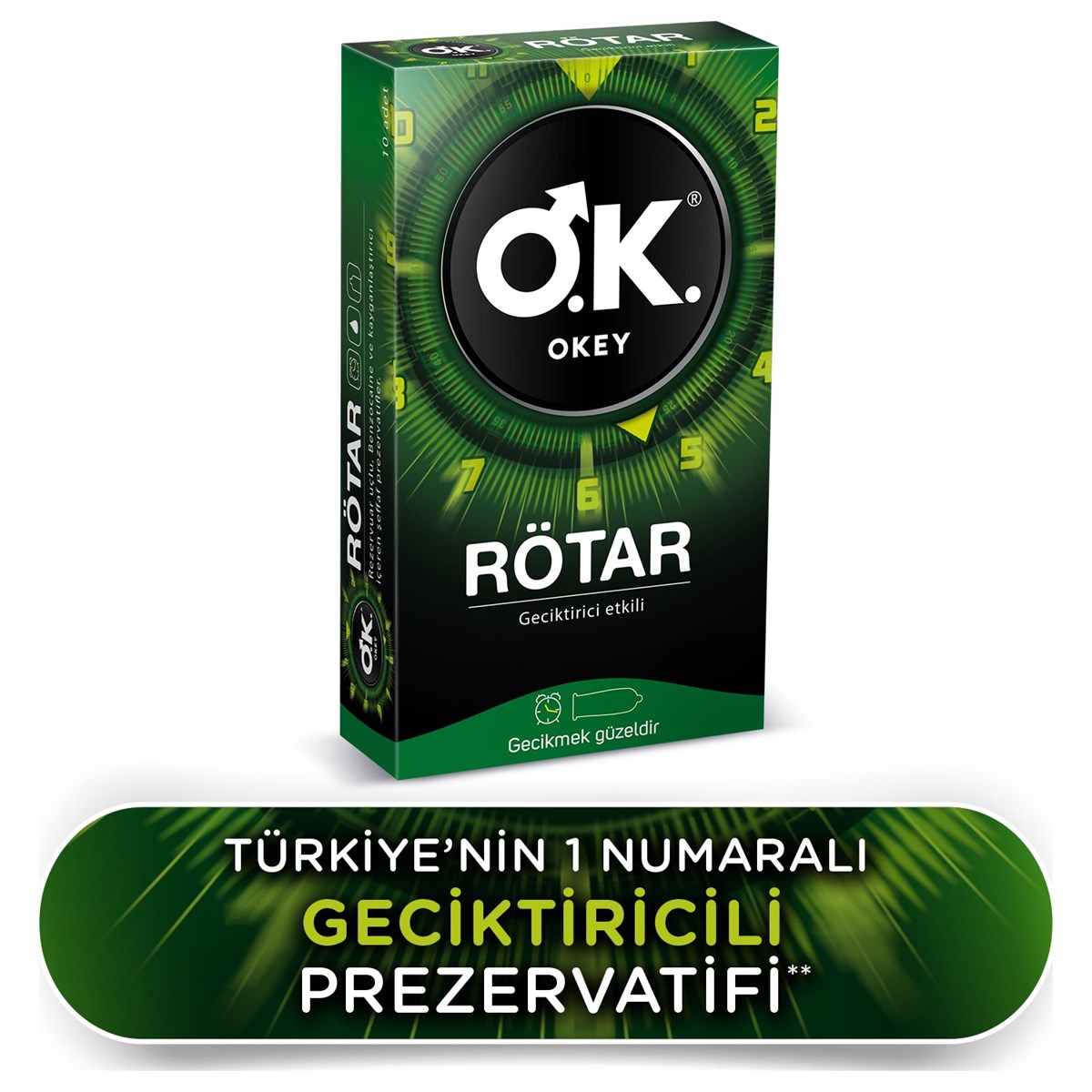 Okey Rötar Prezervatif 10'lu