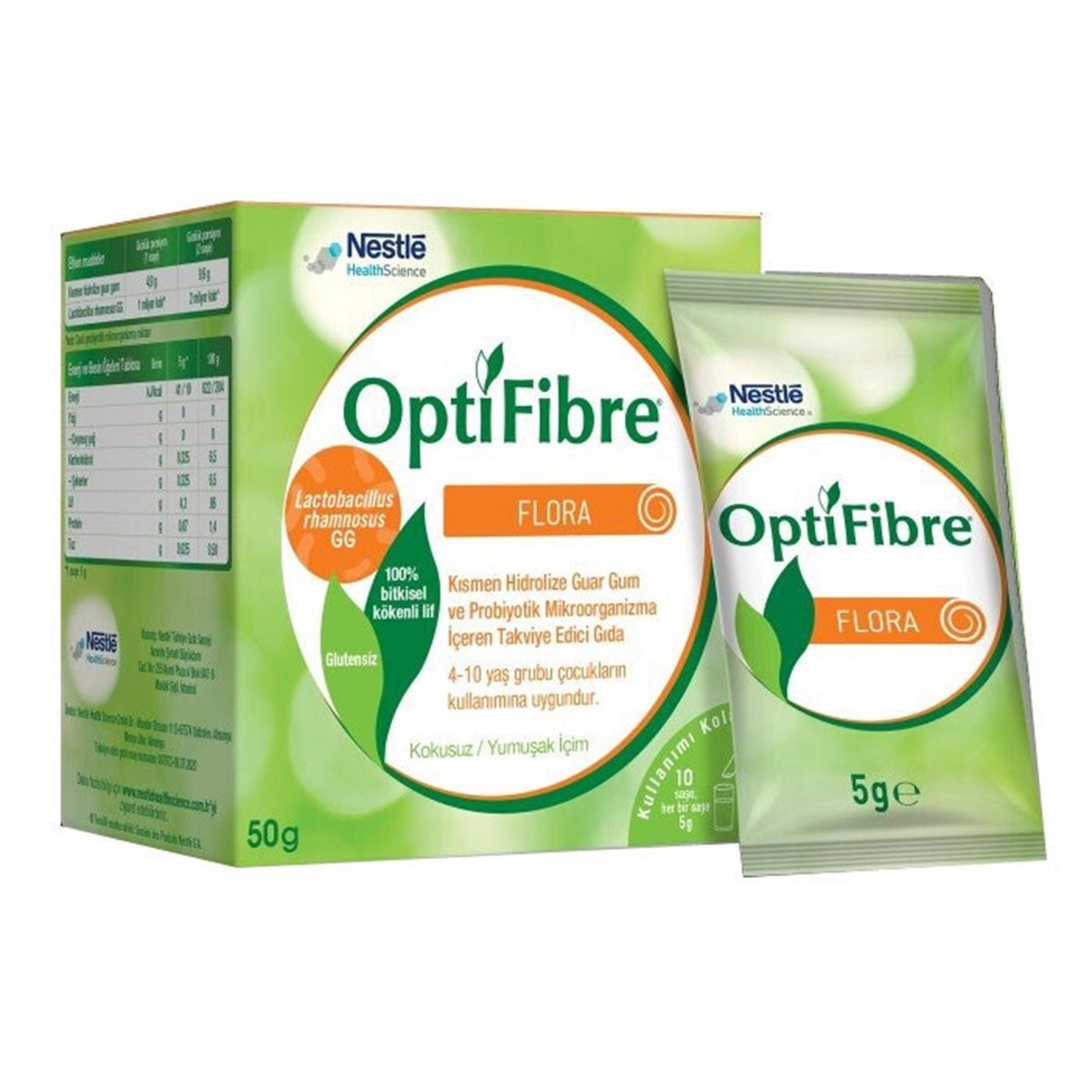 Optifibre Flora 5 gr x 10 Saşe
