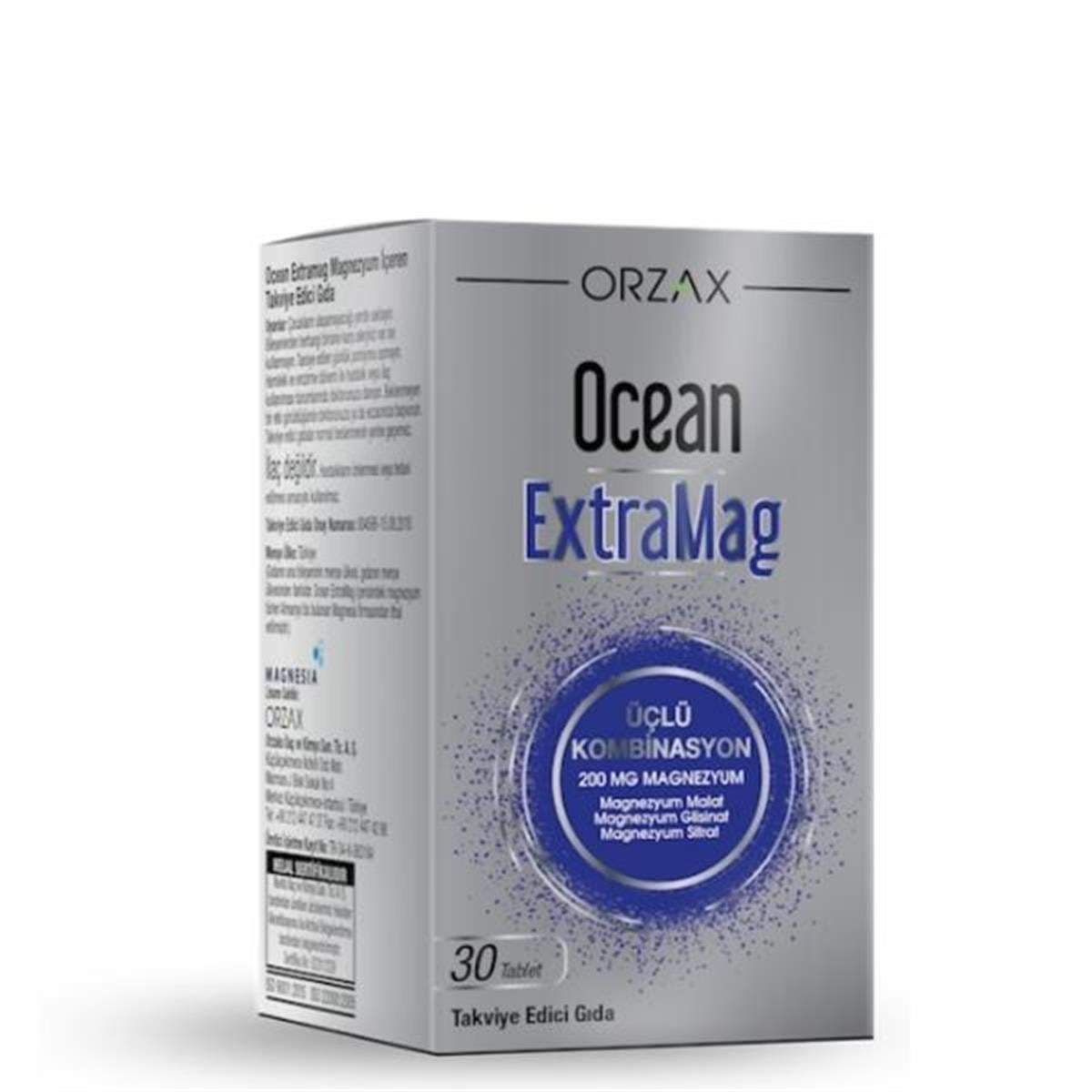 Orzax OCEAN EXTRAMAG 30 TABLET