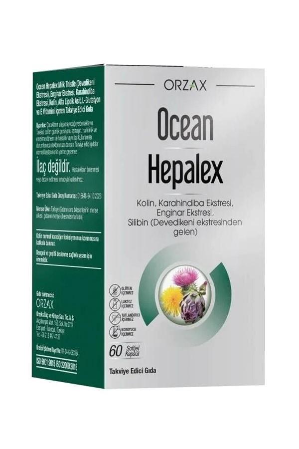 Orzax Ocean Hepalex 60 Softgel Kapsül