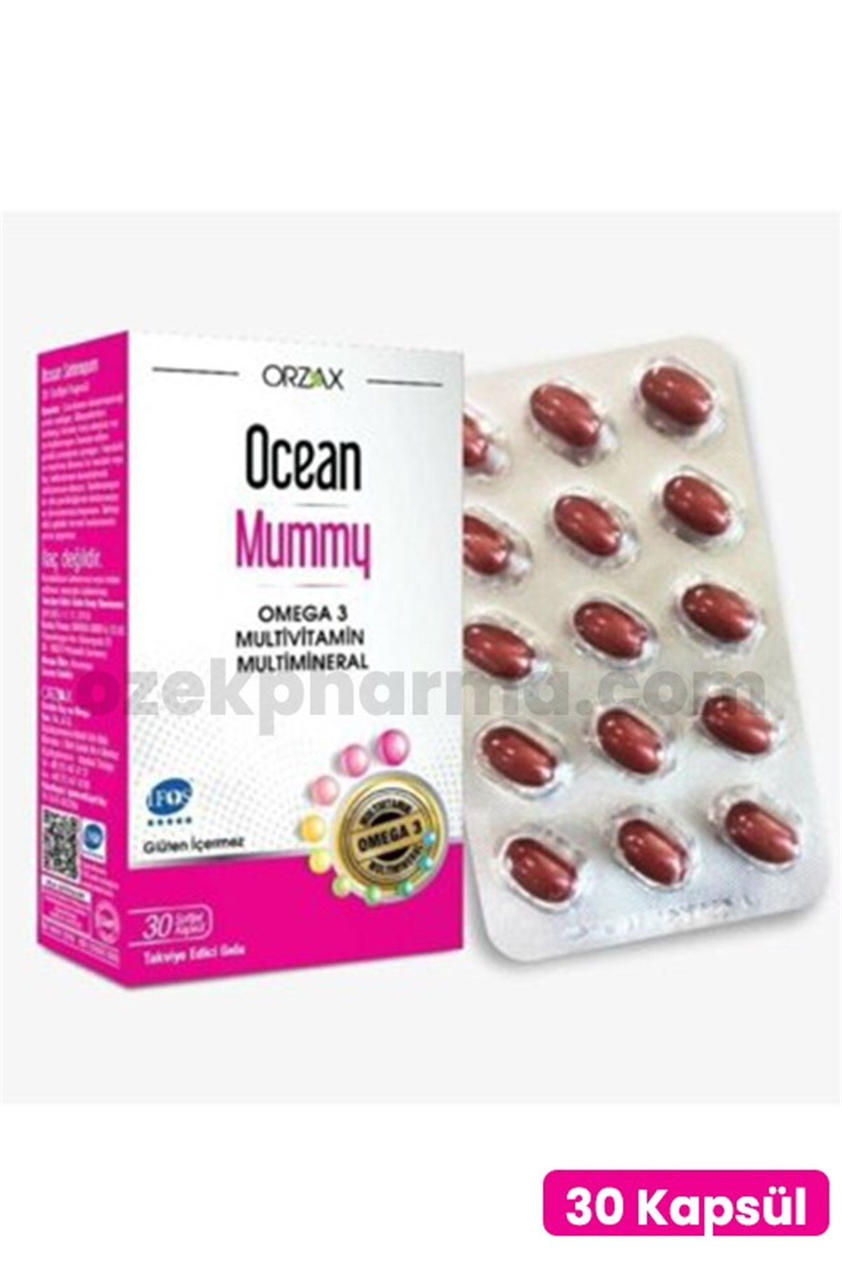 Orzax Ocean Mummy 30 Kapsül
