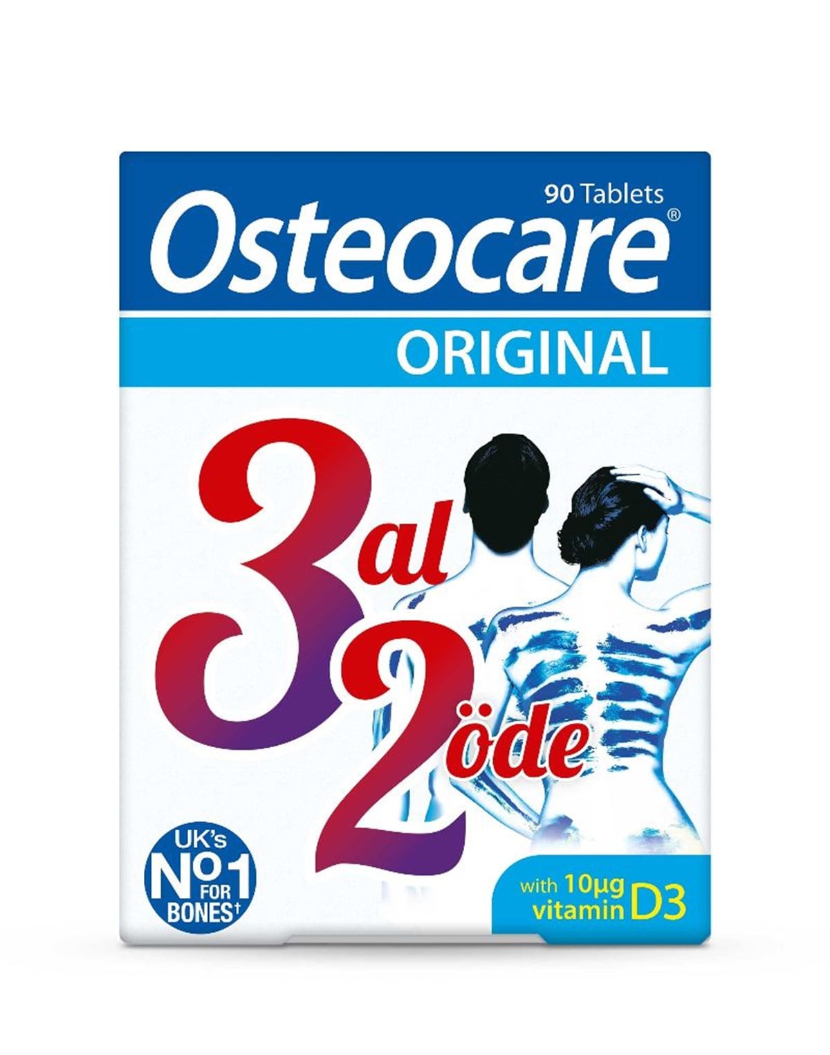 Osteocare 90 Tablet - 3 Al 2 Öde
