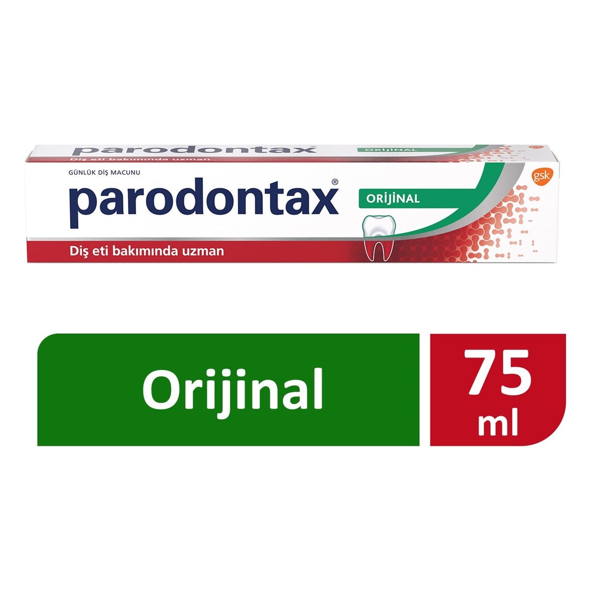 PARODONTAX ORJİNAL DİŞ MACUNU 75 ml