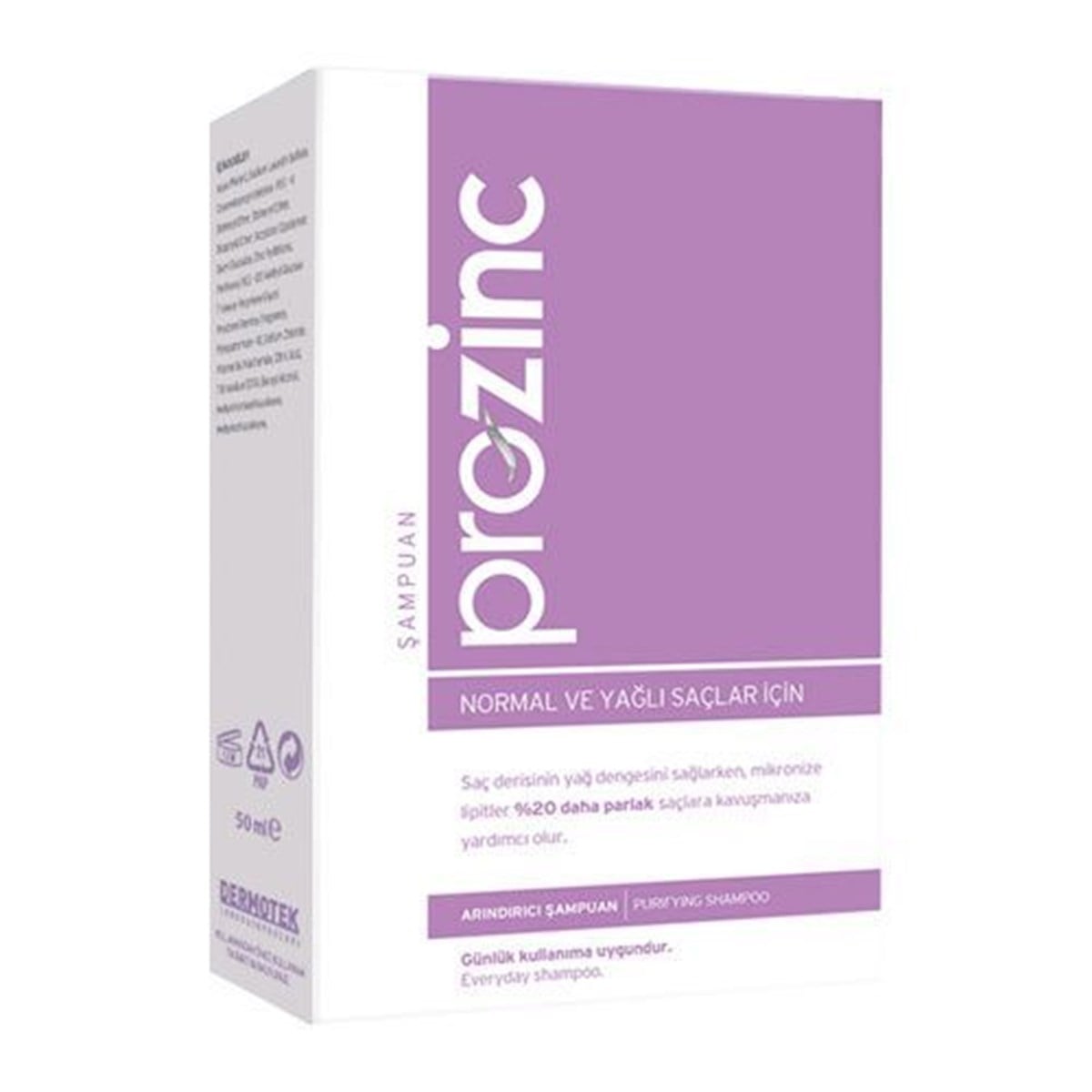 Prozinc Kepekli ve Yağlı Saçlar İçin Şampuan 300 ml