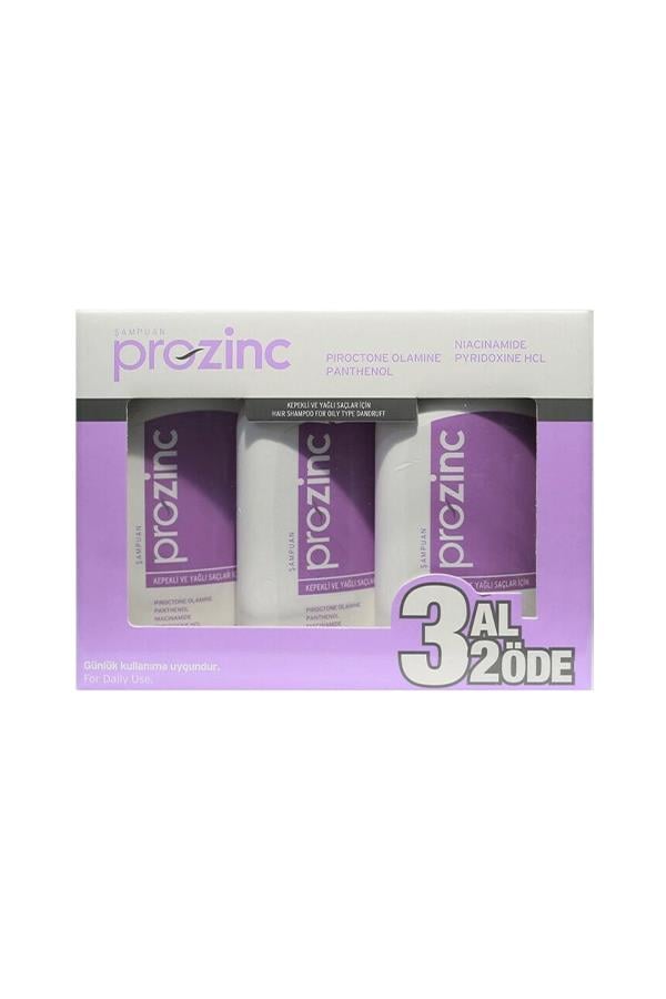 Prozinc Kepekli ve Yağlı Saçlar Şampuan -Mor 3 Al 2 Öde