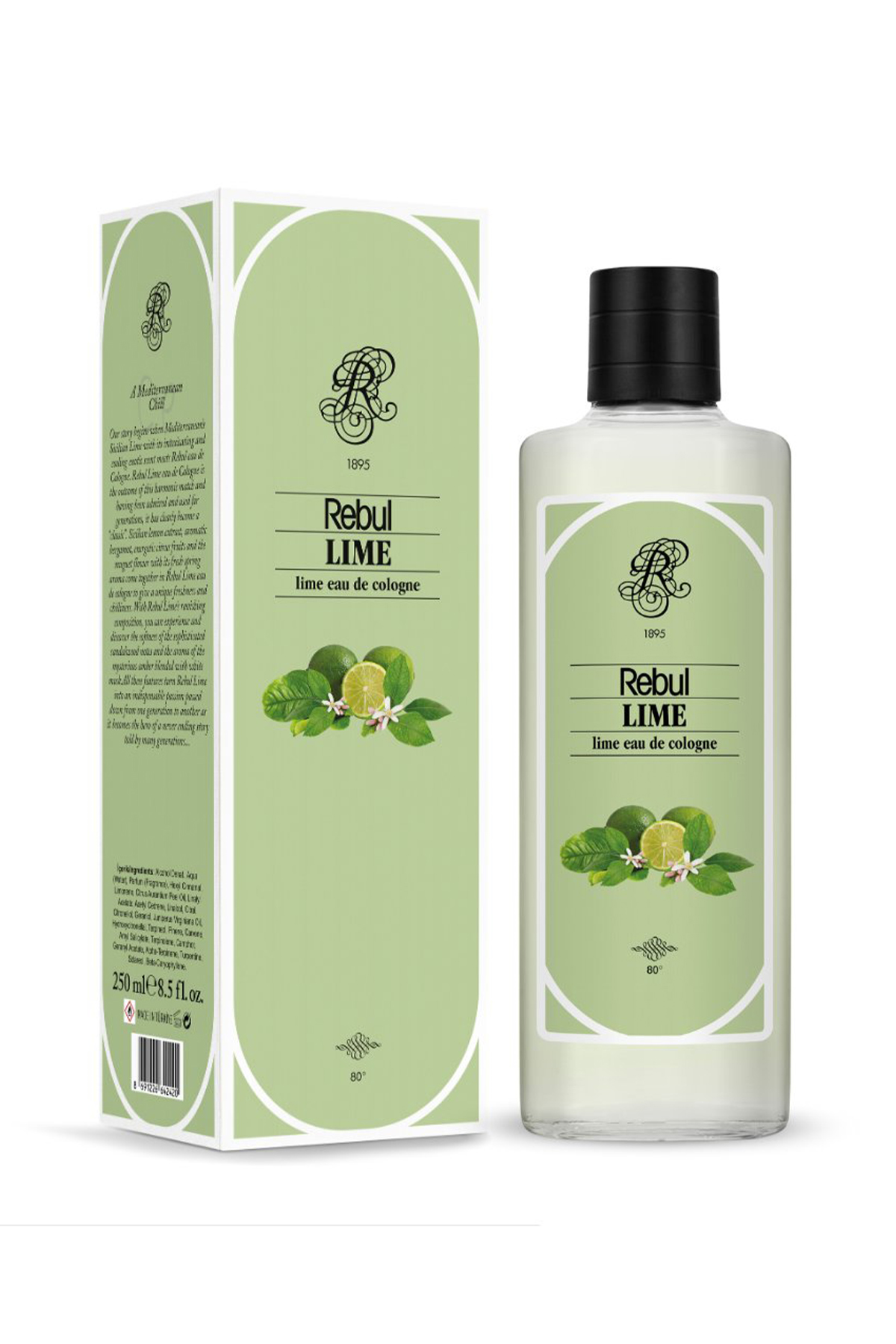 Rebul Kolonya Lime 250 ml