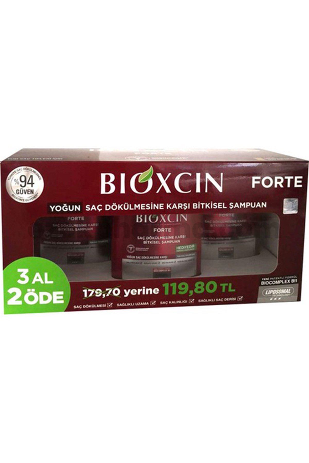 Bioxcin Forte Şampuan 3 Al 2 Öde - Saç Dökülmesine Karşı ŞampuanŞampuanBIOXCINBioxcin Forte Şampuan 3 Al 2 Öde | ozekpharma.comBioxcin Forte Şampuan 3 Al 2 Öde - Saç Dökülmesine Karşı Şampuan