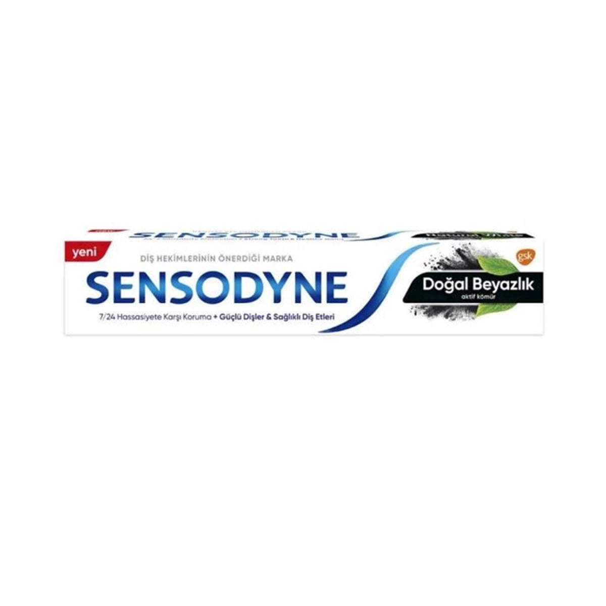 Sensodyne Doğal Beyazlık Aktif Kömür 75 ml