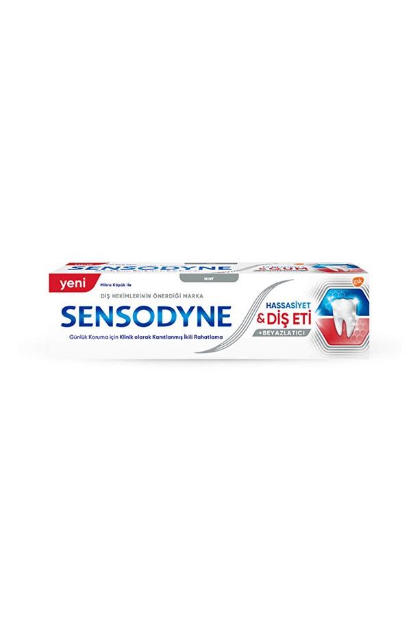 Sensodyne Hassasiyet ve Diş Eti Beyazlatıcı Diş Macunu 75 ml