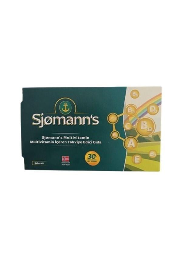Sjomann's Multivitamin Çiğnenebilir Jel 30 Tablet
