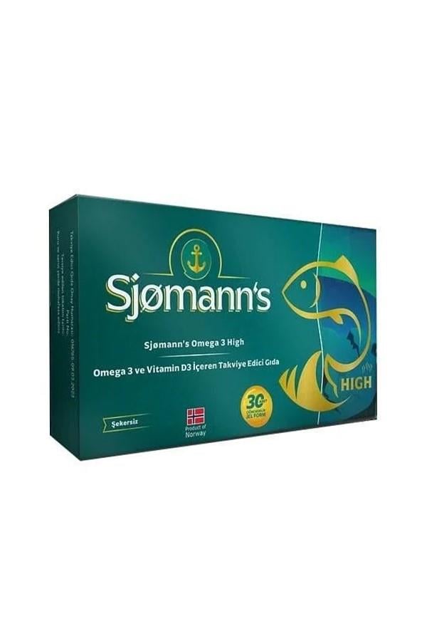 Sjomann's Omega 3 High 30 Jel Tablet
