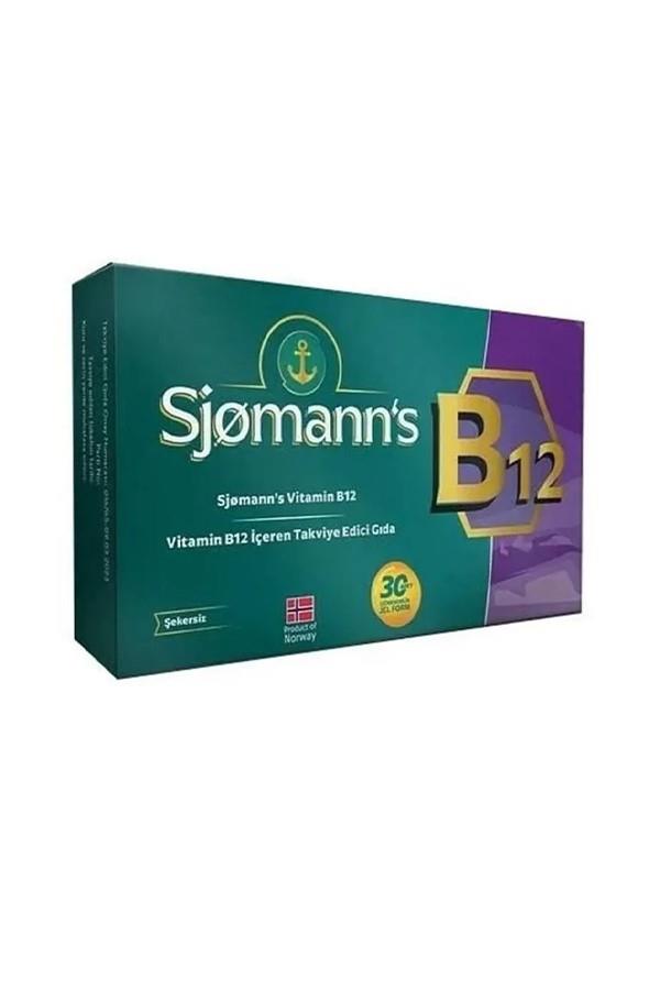 Sjomann's Vitamin B12 30 Jel Tablet