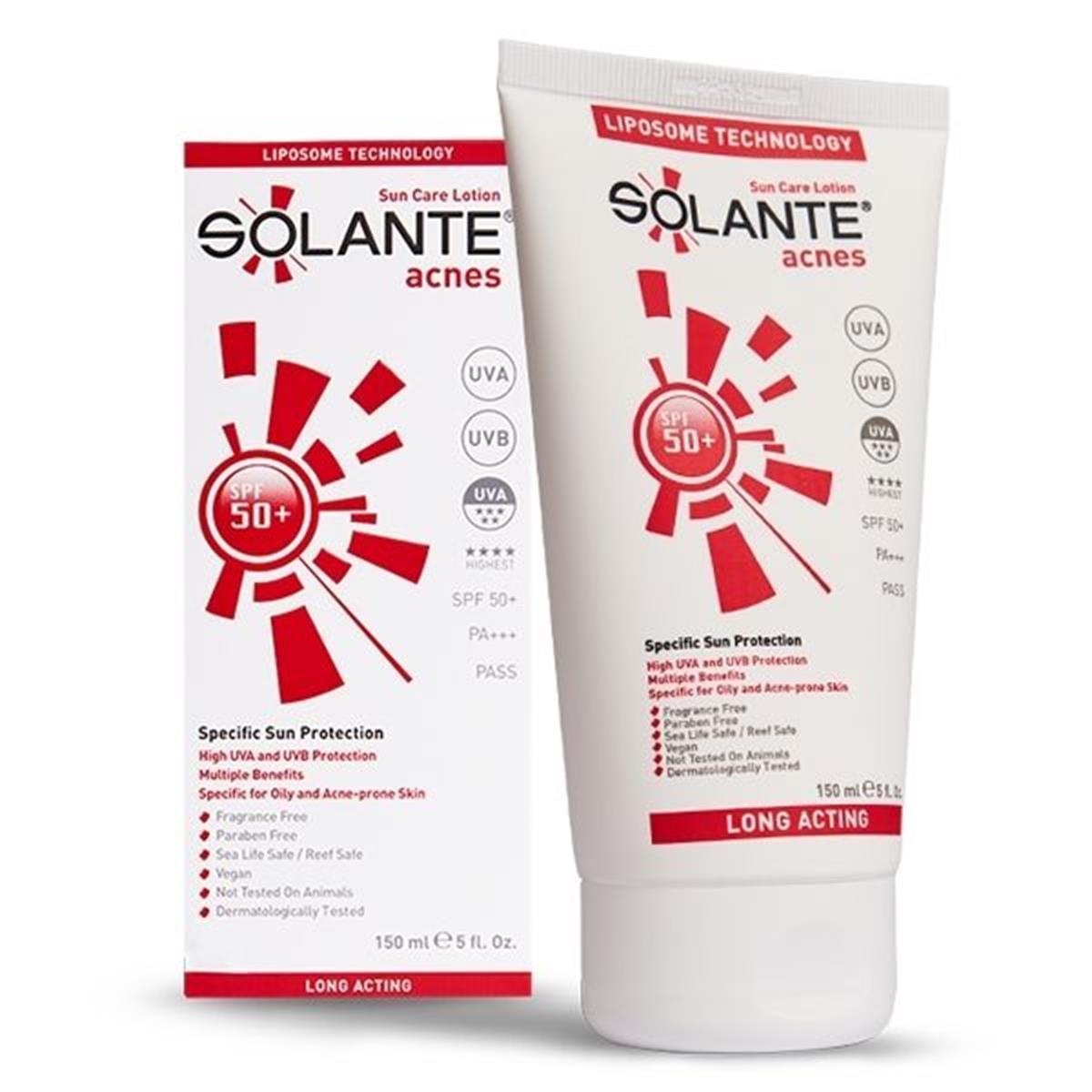 Solante Acnes Losyon SPF50 150 ml