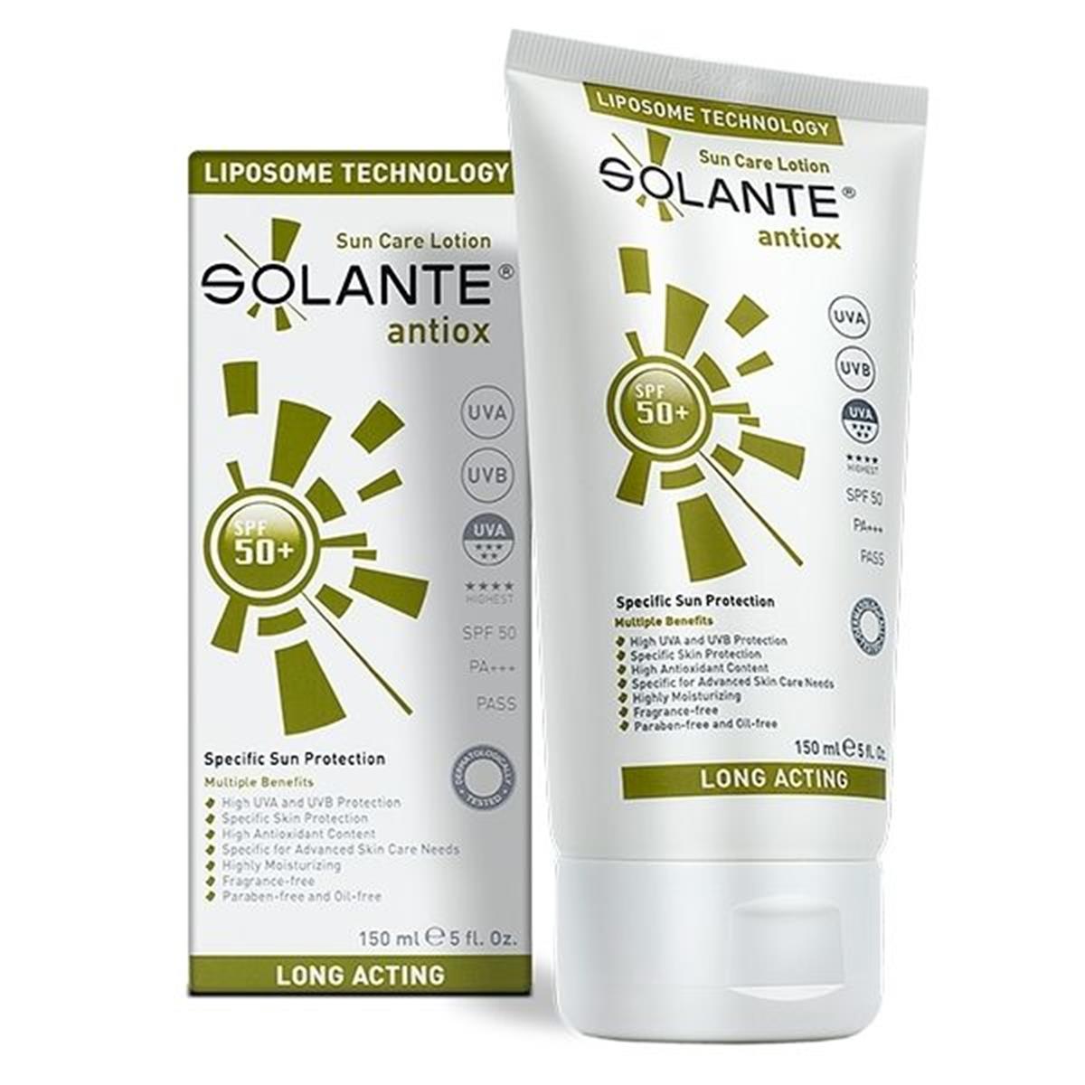 Solante Antiox SPF50 150 ml