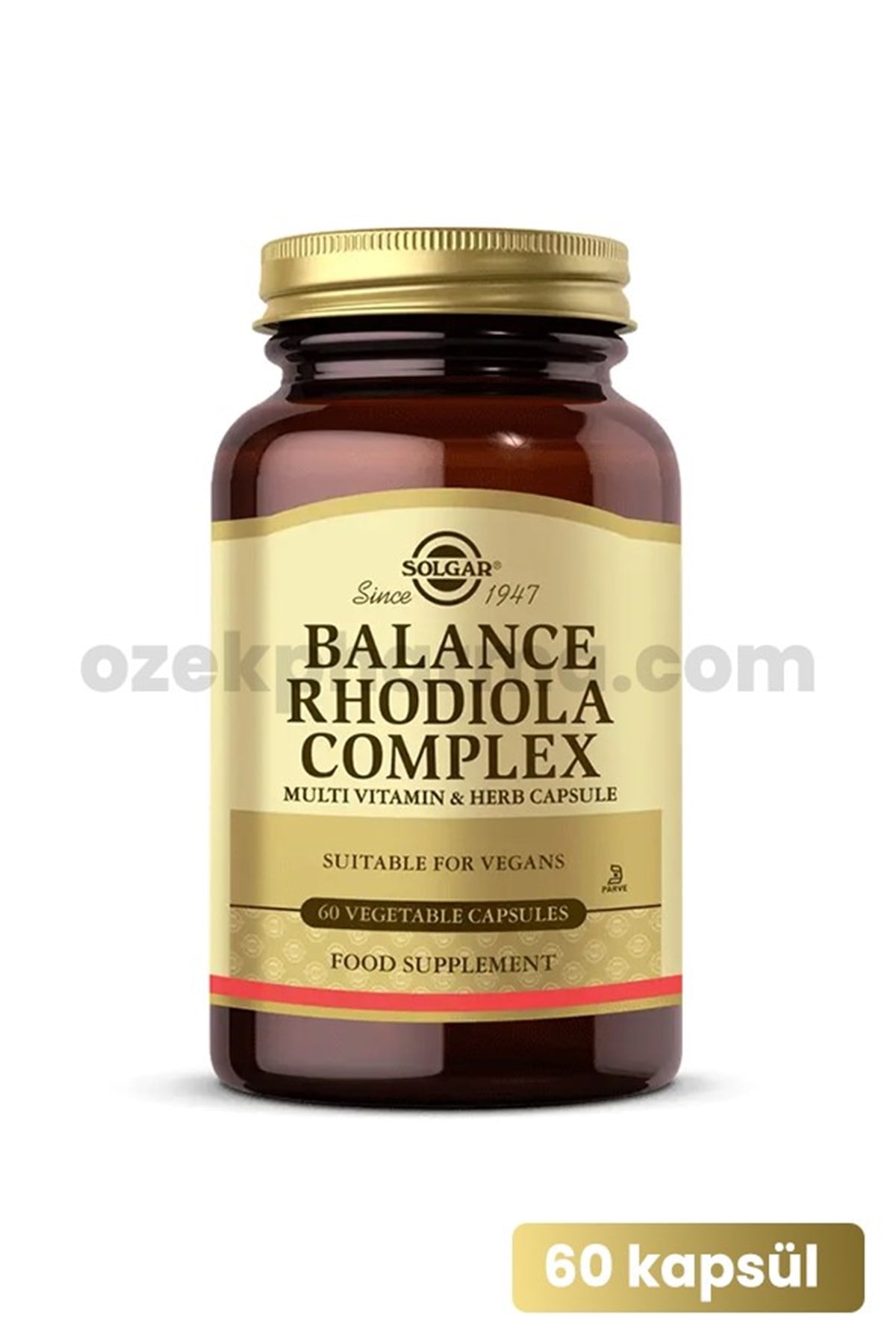 Solgar Balance Rhodiola Complex 60 Kapsül