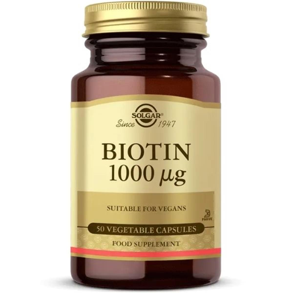 Solgar Biotin 1000 mcg