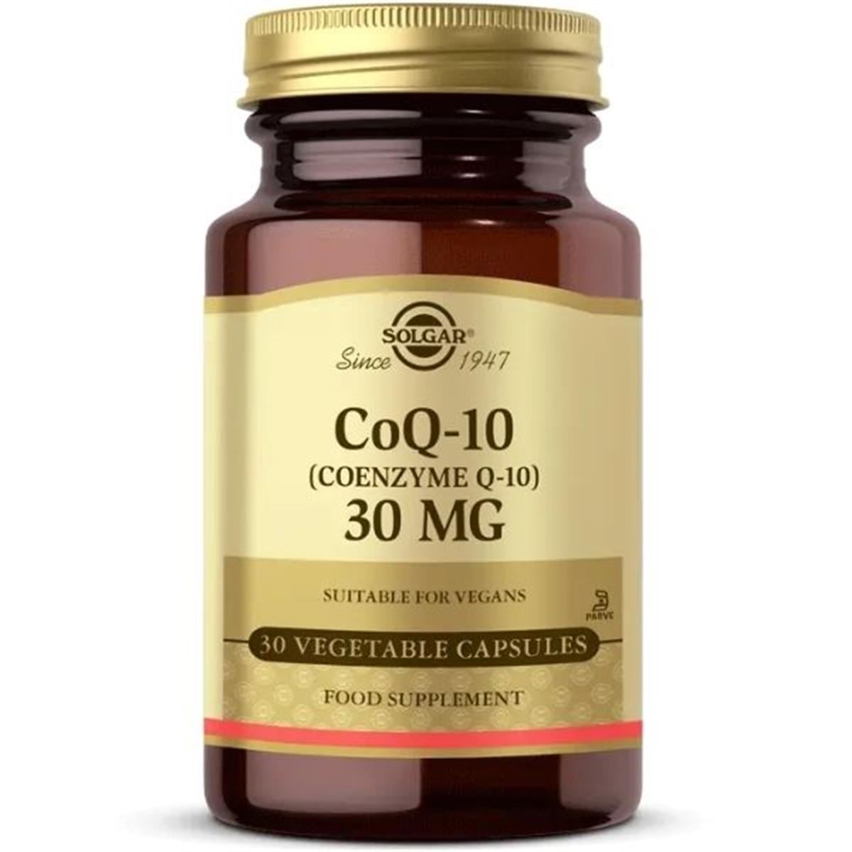 Solgar Coenzyme Q 10 30 mg 30 Kapsül