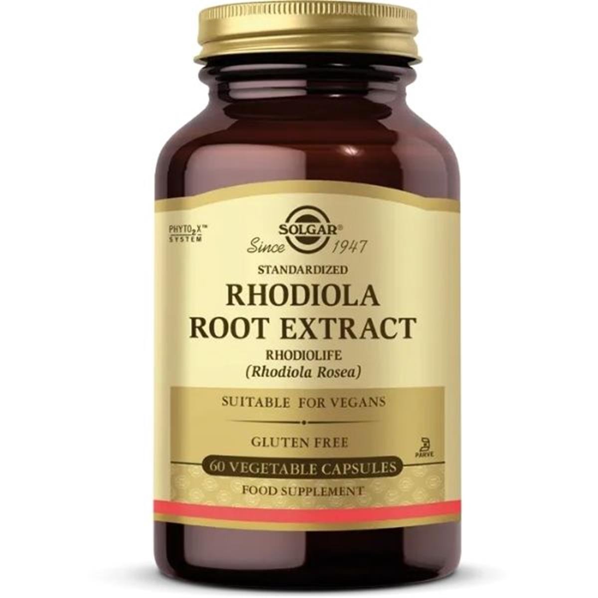 Solgar Rhodiola Root Extract 60 Kapsül