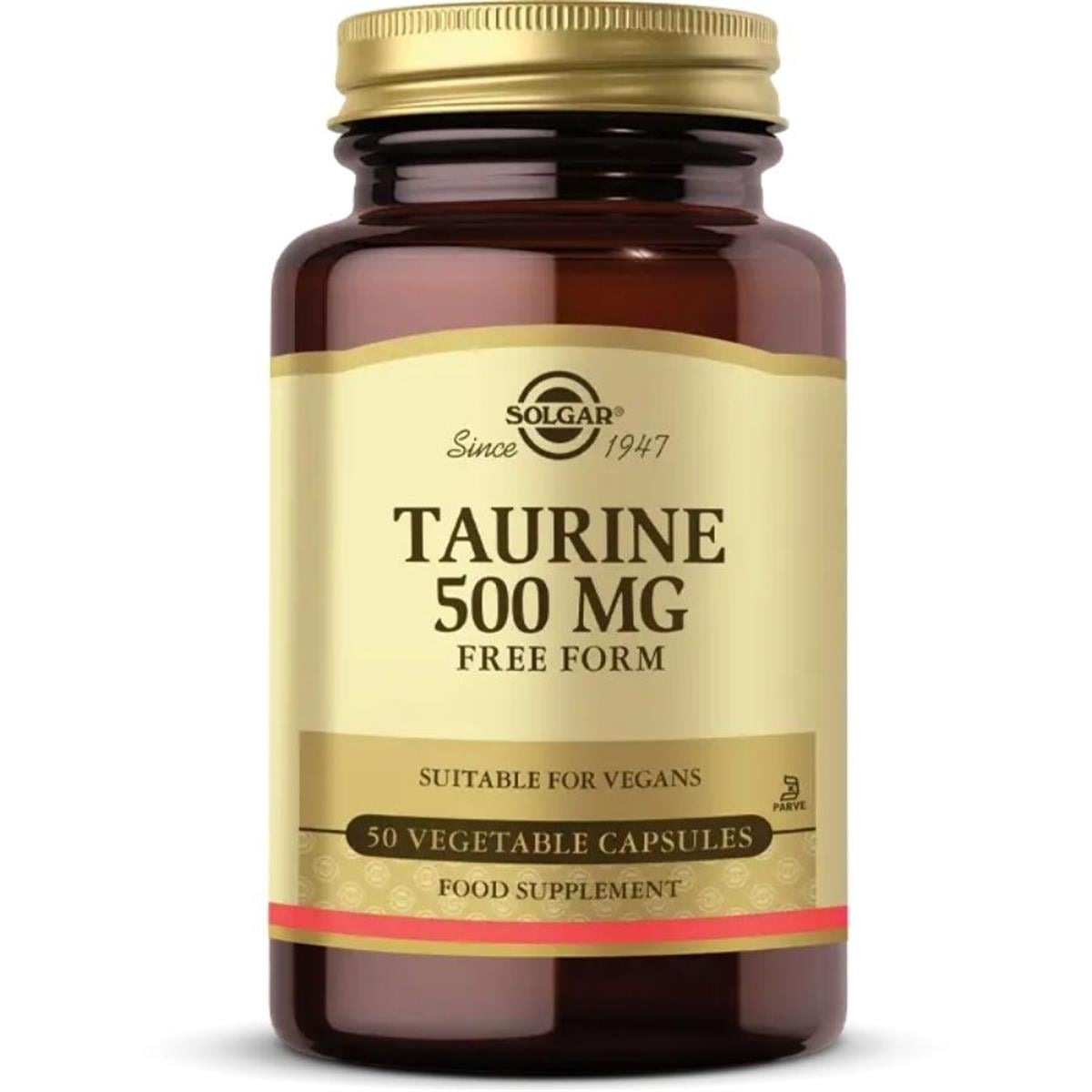 Solgar Taurine 500 mg 50 Kapsül