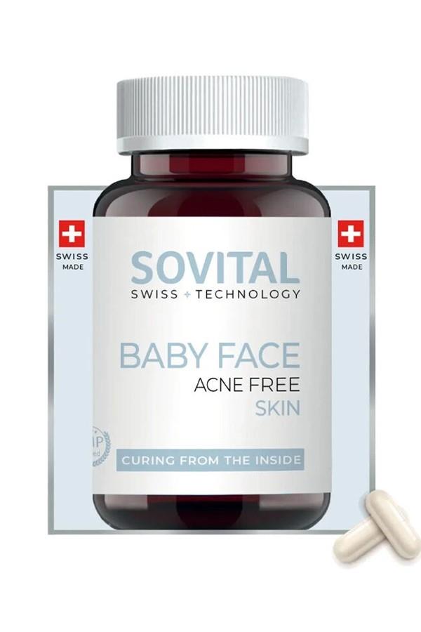 Sovital Baby Face Sivilce Leke Yaşlanma Karşıtı 90 Kapsül