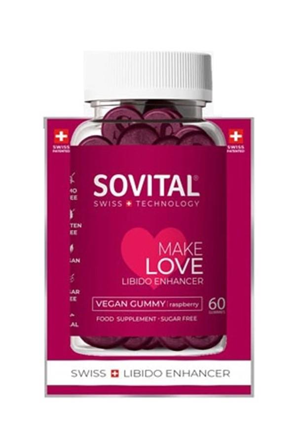 Sovital Make Love Libido Arttırıcı 60 Vegan Gummy