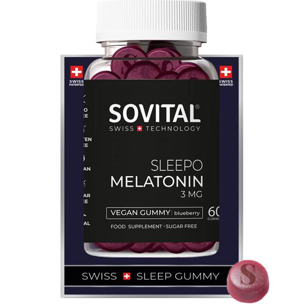 Sovital Sleepo Melatonin 3 mg 60 Vegan Gummies