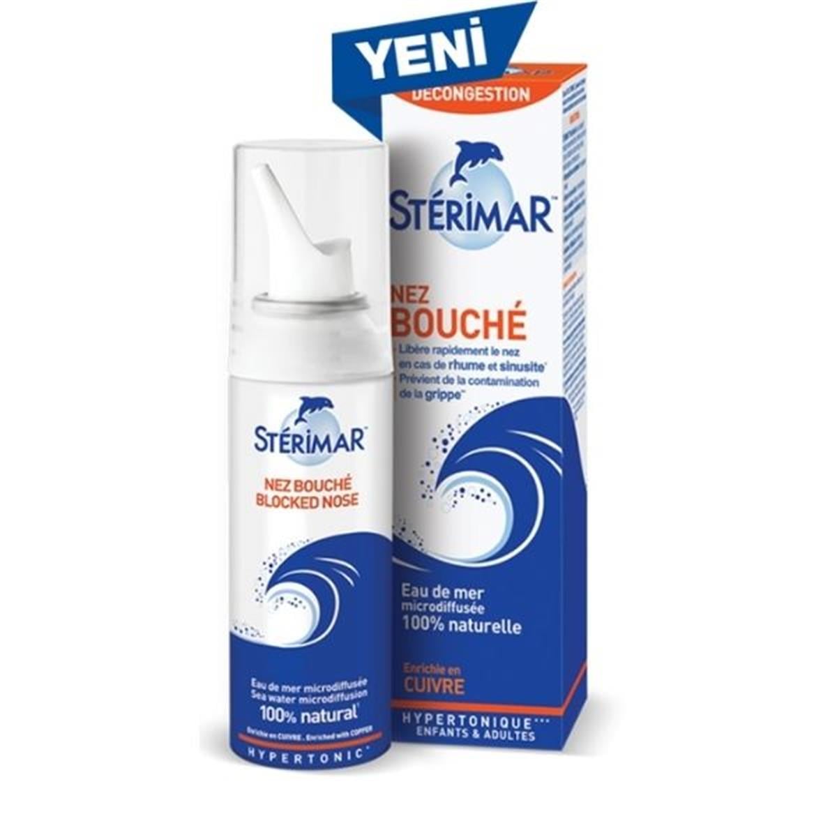 Sterimar Hipertonik Tıkalı Burun Spreyi 50 ml