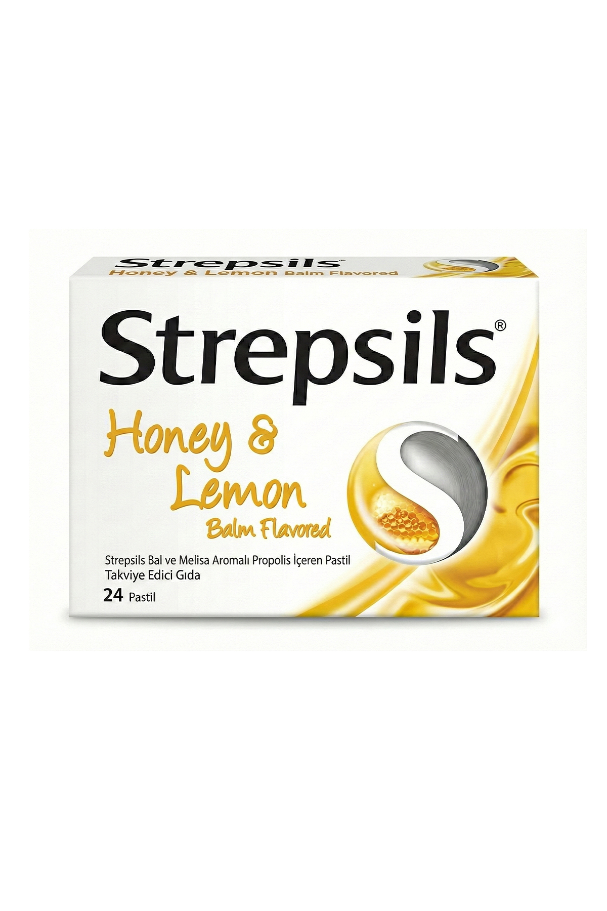 Strepsils Bal Limon Aromalı 24 Pastil